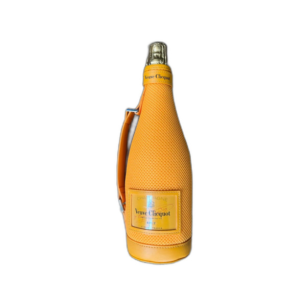 Veuve Clicquot Yellow 750ml Champagne Cover Case Paris France - Picture 1 of 7